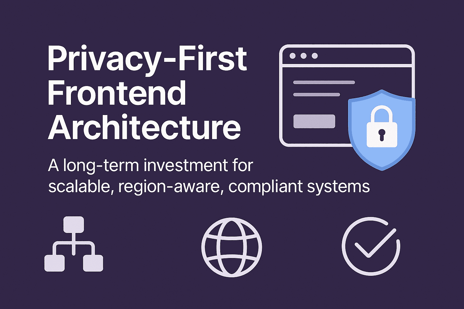 Why Privacy-First Frontend Architecture Is a Long-Term Investment