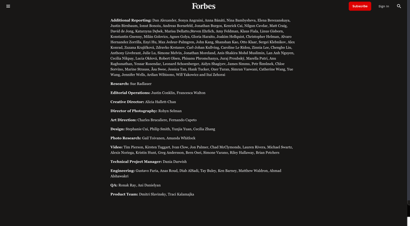 Forbes Billionaires 2024 screenshot 4