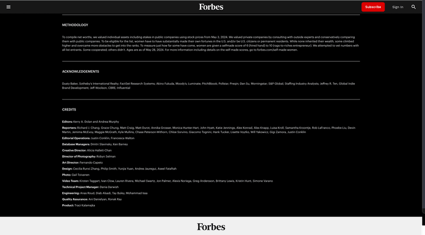 Forbes Americas SelfMade Women screenshot 4