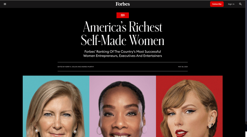 Forbes Americas SelfMade Women screenshot 1